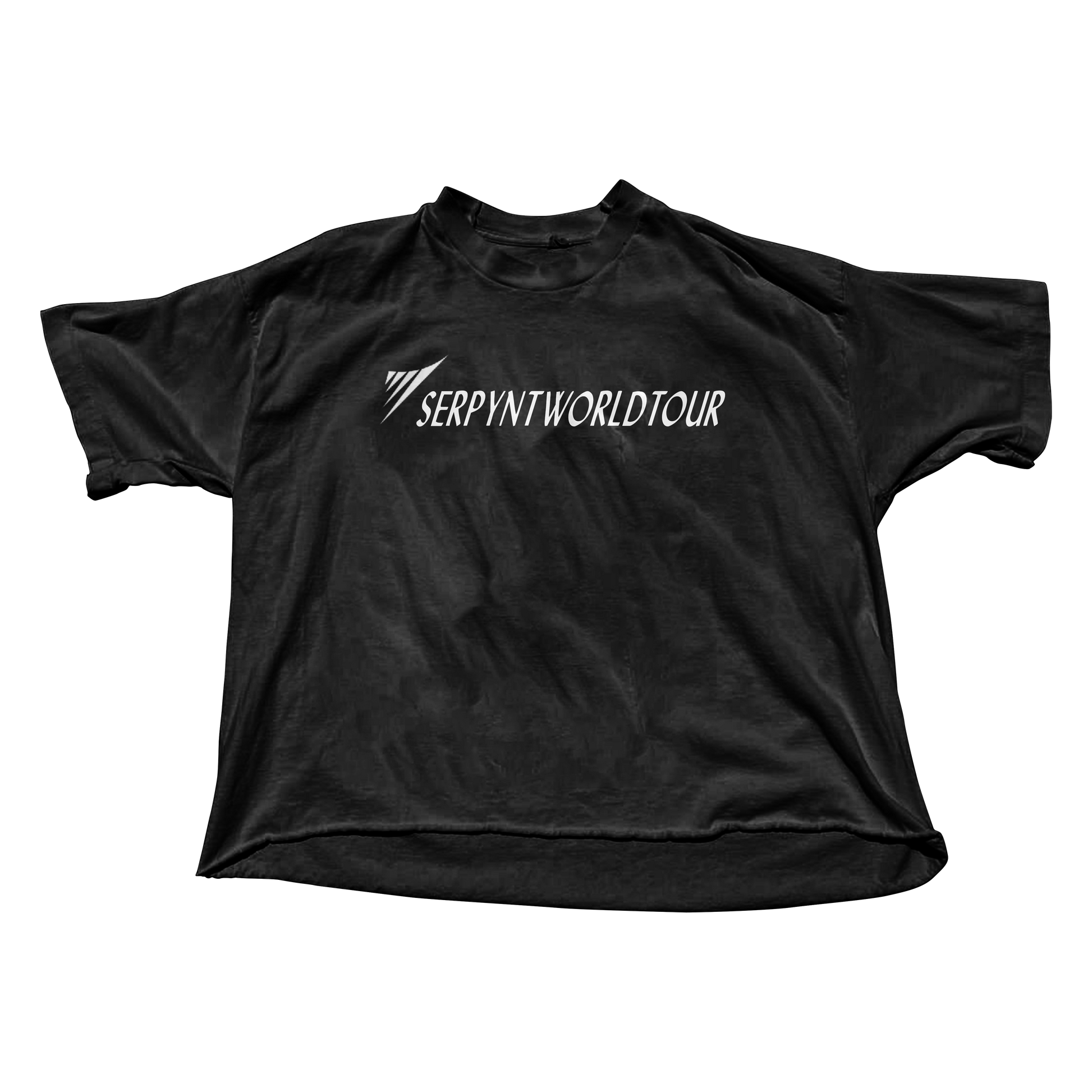 SERPYNT WORLDTOUR Wockhardt cropped tee. Black wock crop tee.