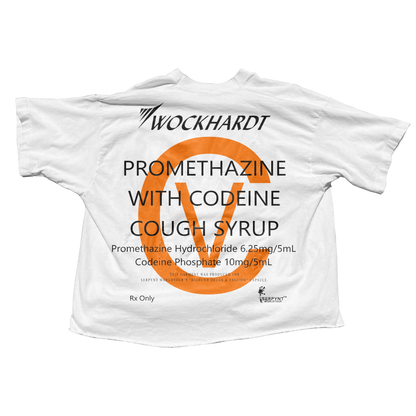 White Wockhardt Cropped Tee