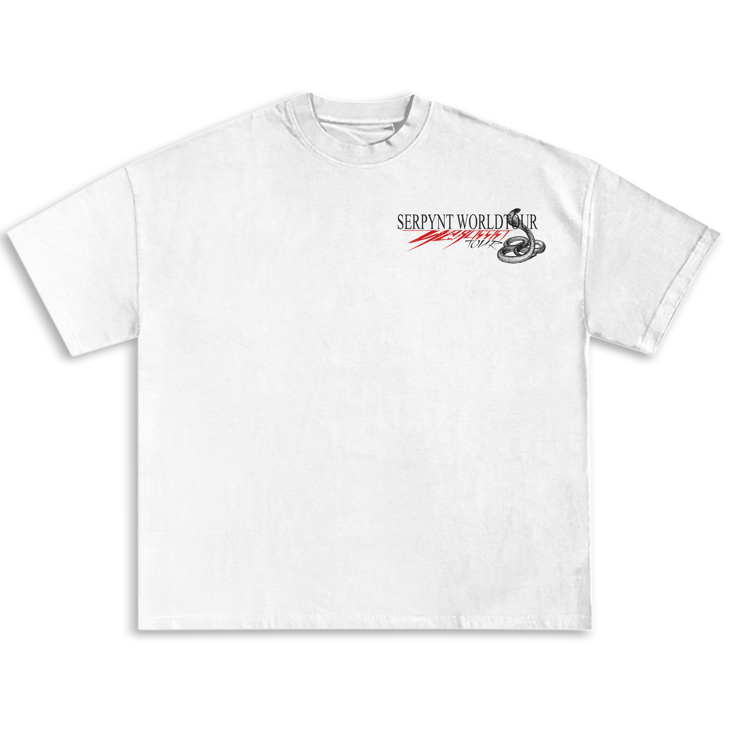 Narcissist Tour Shirt White