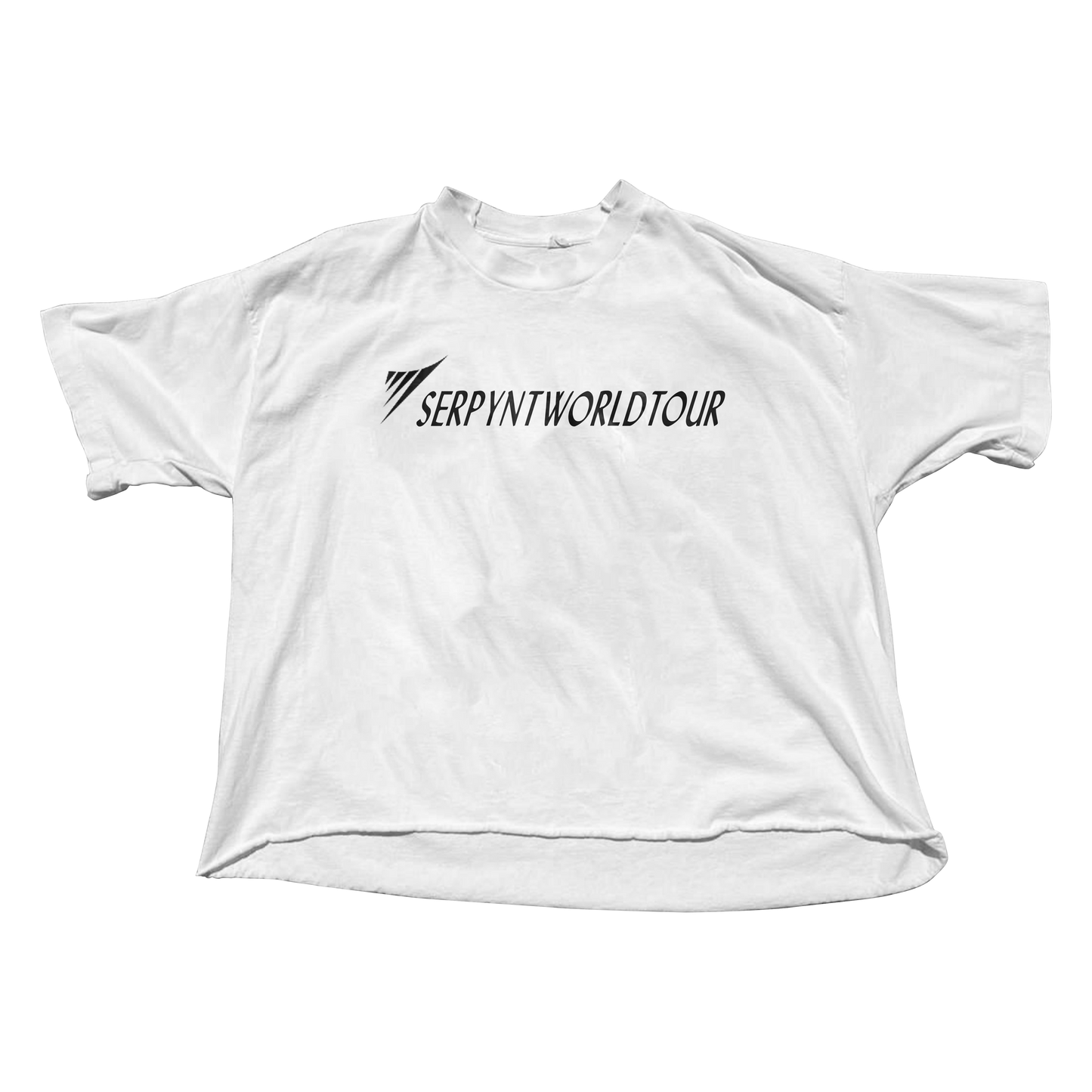White Wockhardt Cropped Tee